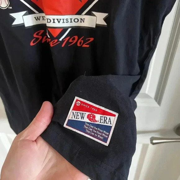 New Houston Astros New Era Short Sleeve Tee Size Medium - Picture 5 of 7